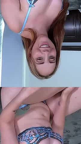 Blondie Worships My Huge Cock