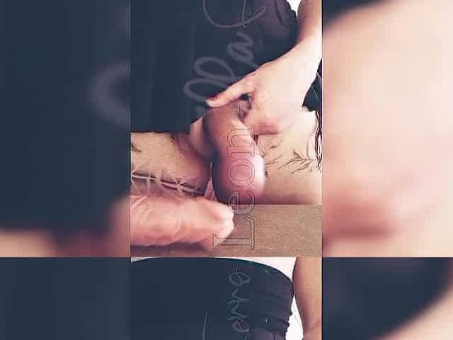 oral-job with 2 dildos at the same time, I finish and take my cum