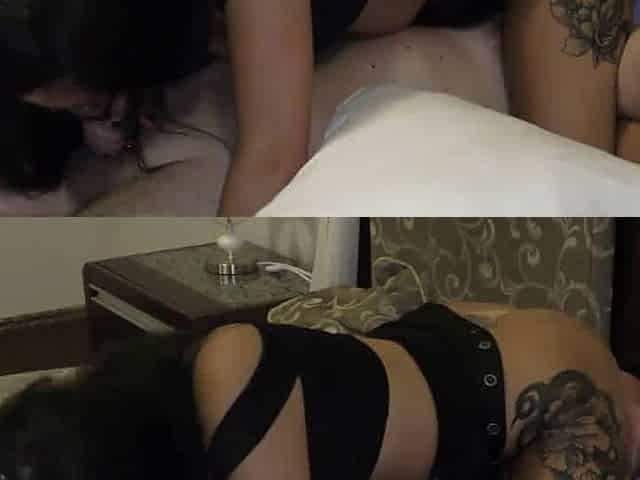 Russian MILF Sucks & Swallows British Guy's Cum in 69