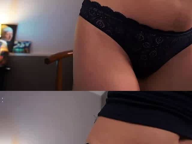Sexy teen ebony solo toy masturbation