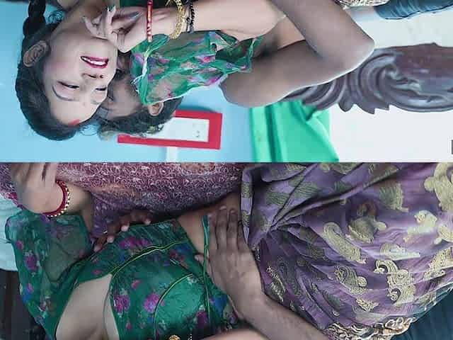 Nikita Bhabhi Hot Sexy Mms by Her Two Brother in Law While Having Hardcore Threesome Fuck ( Full Movie )
