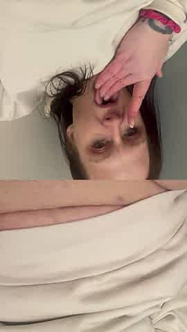 Care Aide Cums in Public Bathroom on Break