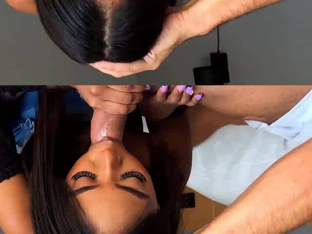 Tiny 18yo Latina Cutie Rides Big Cock