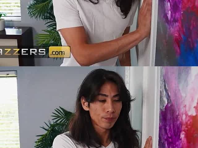 BRAZZERS - Lewd Lola Sinn Gets A Kinky Massage From Her Roommate Then Rims Him As A Award