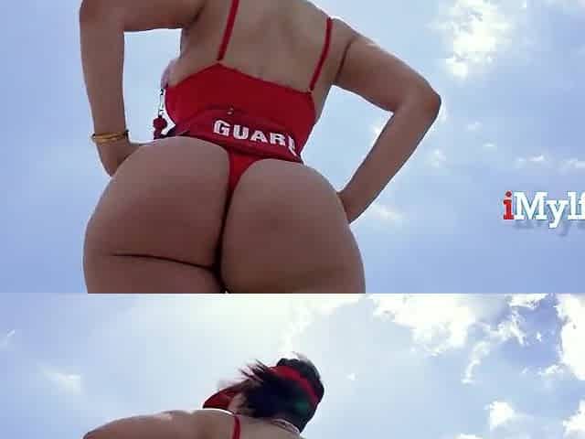 Lifeguards On Duty Rescue Me Into Reverse Cowgirl