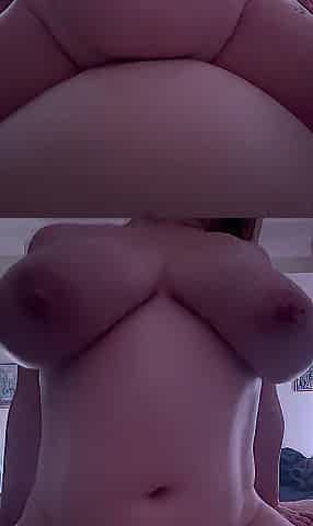 MrsTizzy38G giant titty doxy cums on schlong