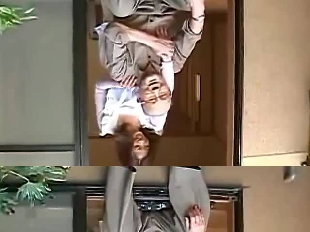 Maki Tomoda is an amazing, Japanese woman who likes to fuck elderly men to make them happy
