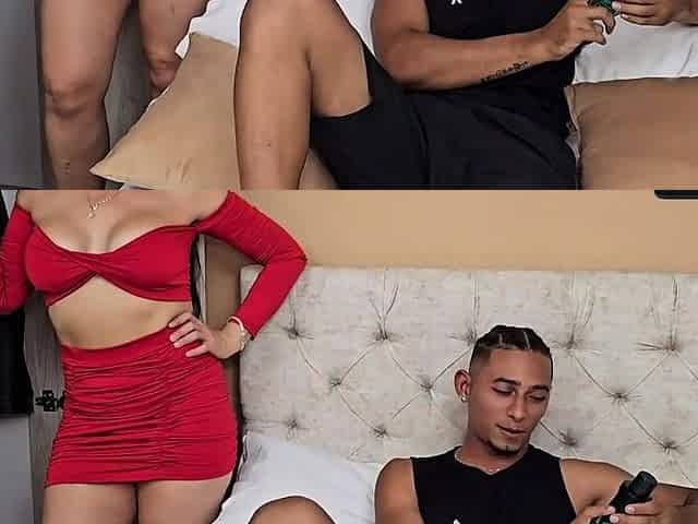 Hot milf stepson's game teaches while husband isn't home -