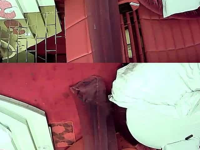 Amateur couple copulation on hidden cam