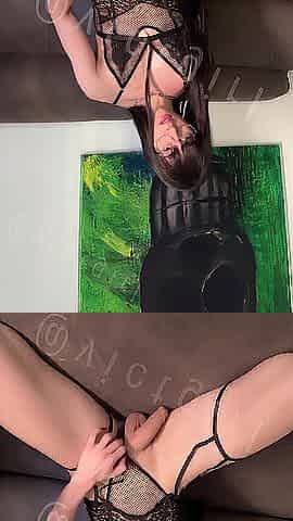 Girldick Hard Ebony Underware