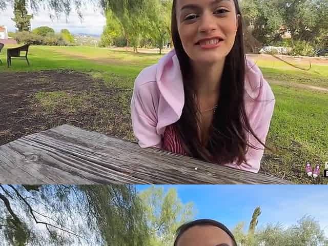 Summer Renee In Breasty Has Public Pleasure
