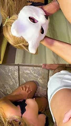 YOUTHFUL JOCK BROKE THE MARRIED WOMAN'S BOOTY IN FRONT OF THE CUCKOLD