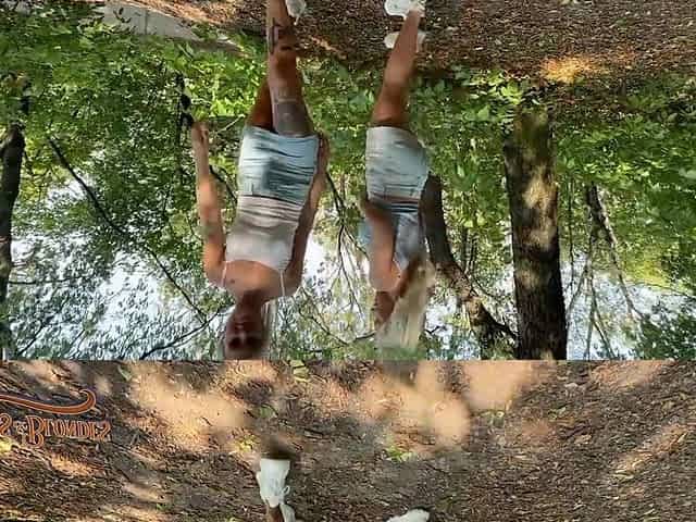 Mr. Texas Gets Park Blowjob Before Apartment Threesome Creampie!