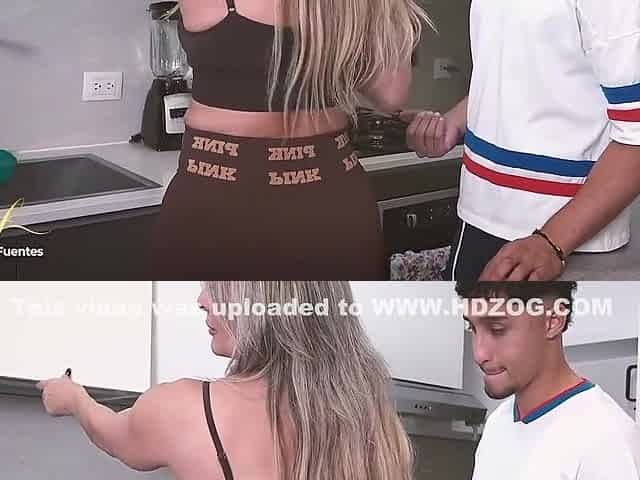 Monique Fuentes And Milan Rodriguez - Stepson With A Big Cock Gets Fucked By His Cuckolded Stepmother