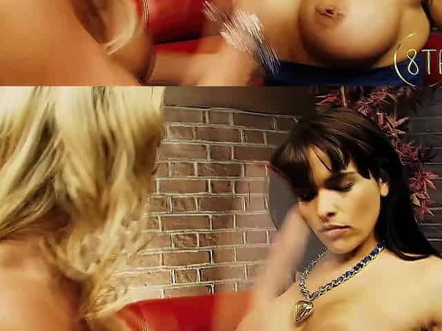 Valery and Paige Suck Every Other Juicy in Club 69