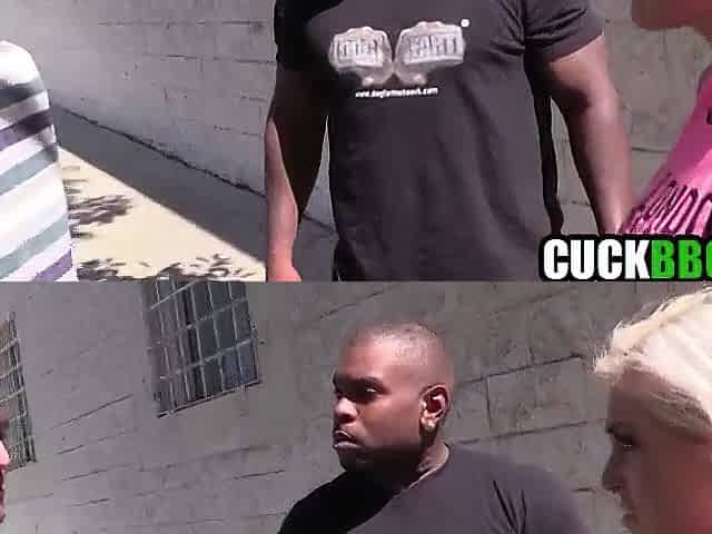 Broke Cuckold Asks GF To Bang Ebony Bull