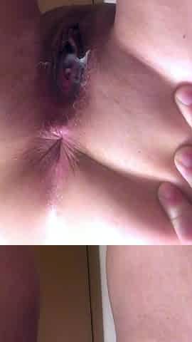 Sexy solo girl loving masturbation with toys