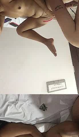 I masturbate my neighbour's snatch with her sex-toy