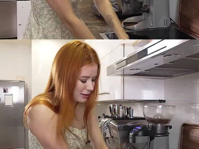 They got stuck in the kitchen and I helped 'em with my giant knob