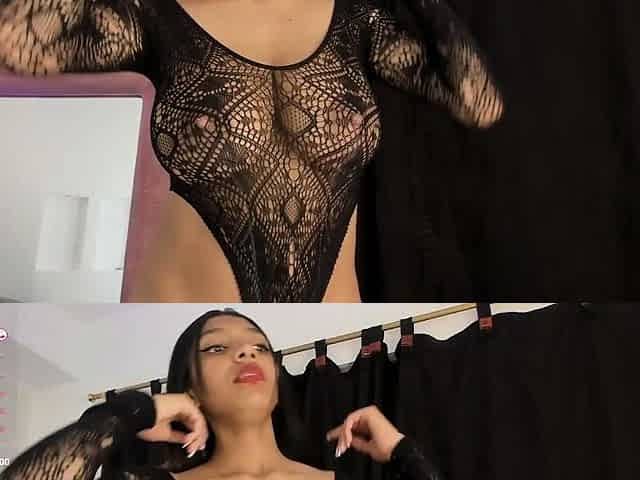 Black MILF with BIG boobs dancing and teasing