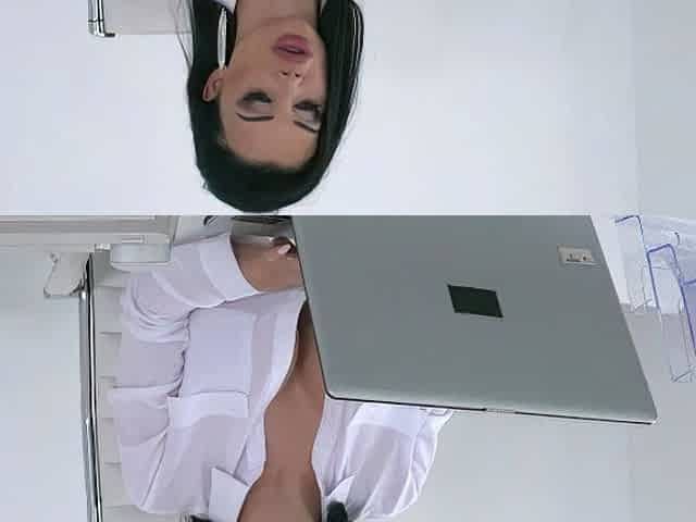 Busty Asian Babe Needs Two Big Cocks