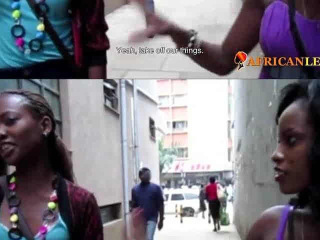 Slender Hawt Black Lez Brings Her Streets To Sheets And Shower