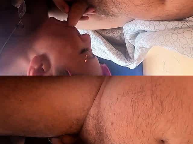 Waking Up to a Sloppy Blowjob and Cum Swallow