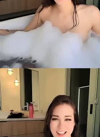 Indiefoxx Nude Boob Squeeze BathTub Fansly Video