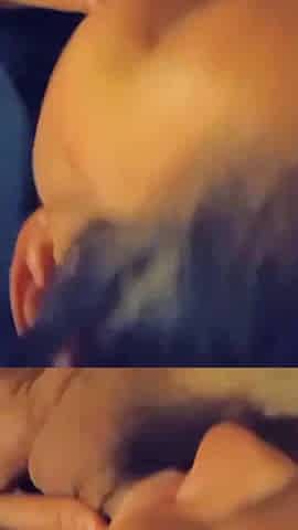 Her first time Deepthroating my Cock