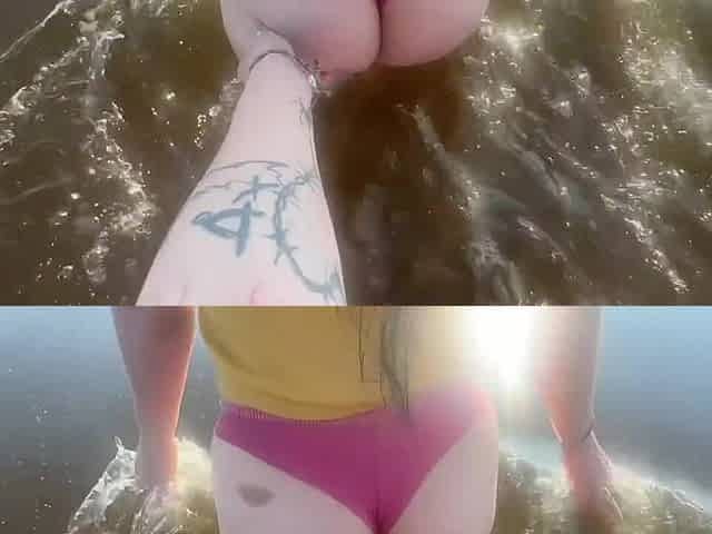 Wow! Met My Younger Stepsister at the Beach, Teased in the Cabin and Ended up Having Rough Sex at Home