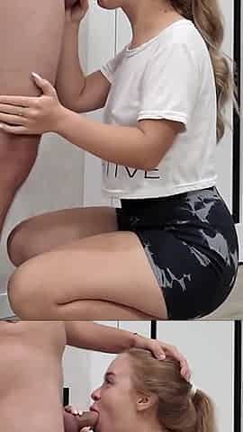 Stepbro, I Don't Want My Boyfriend Because I Want to Fuck You. Taboo. POV.