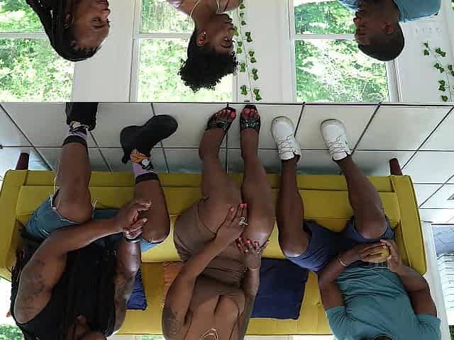 Black mother I'd like to fuck Landlord Railed by two BBC