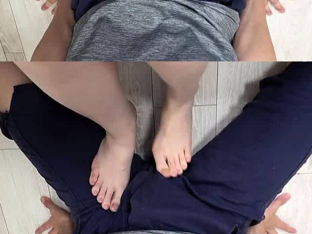 Sexy foot fetish casting