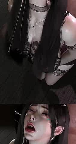 3D Fast Speed Big Boobs Slut Have First Time Threesome Sex