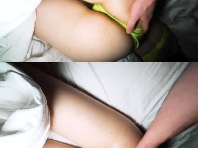 CAME TO MY STEPSISTER AT NIGHT AND FUCKED HER WHILE PARENTS