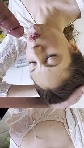 Amateur girlfriend blowjob anal and facial cumshot