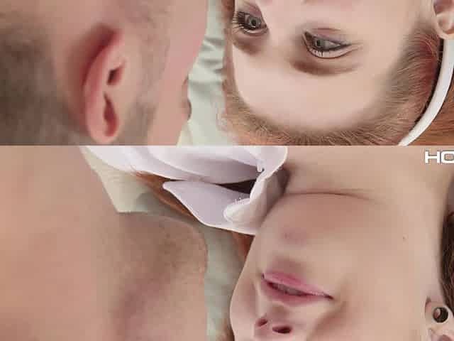 Kinky girl Van Wylde moans while getting ass fucked from behind