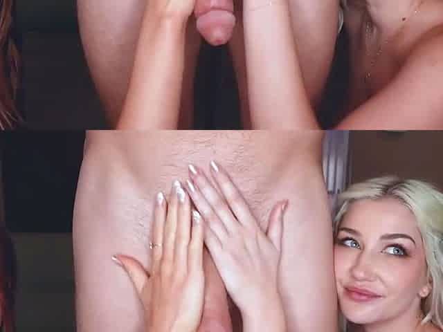 JackandJill The Real Amateur Blonde Did Rough Blowjob &