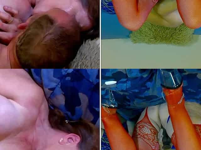 Supergranny: Dildo Fucking, Cock Sucking Super Slut