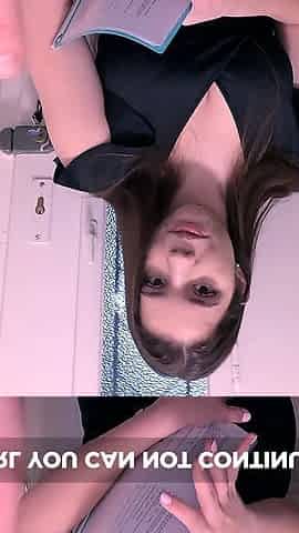 Busty Girl Steals Cum From Married Man