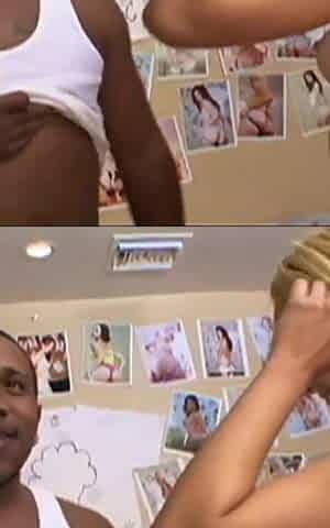 Jada Stevens interracial fuck with big black cock for cum