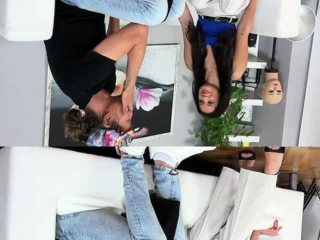 Horny Ukrainian brunette gets fucked hard by a horny pro