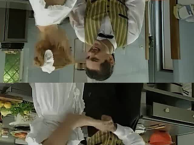 Cute Domestic Worker with Gorgeous Melons Is Enticed by Butler