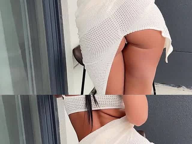 Striptease on the Balcony