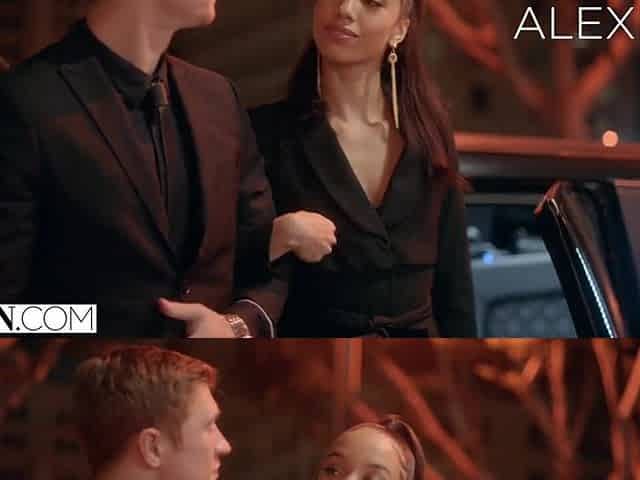 VIXEN Breathtaking Alexis has ardent 1st date with Oliver