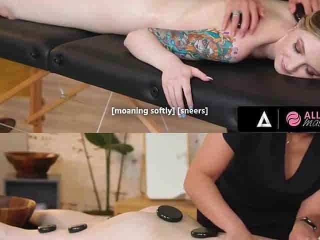 Naughty Masseuse Gives Massage With Her Fingers And Mouth - Hot Pussy, Ailee Anne And Sheena Ryder