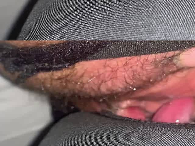 Missionary POV Fuck with Cumshot on Very Hairy Pussy