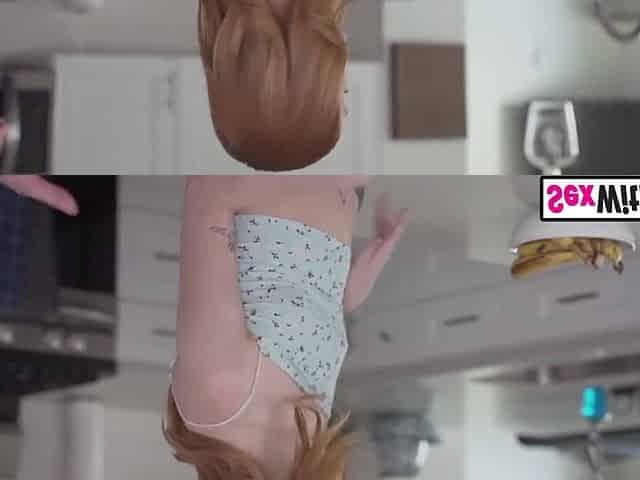 Redhead Teen 18+ Stepsis Wants Stepbros Cock