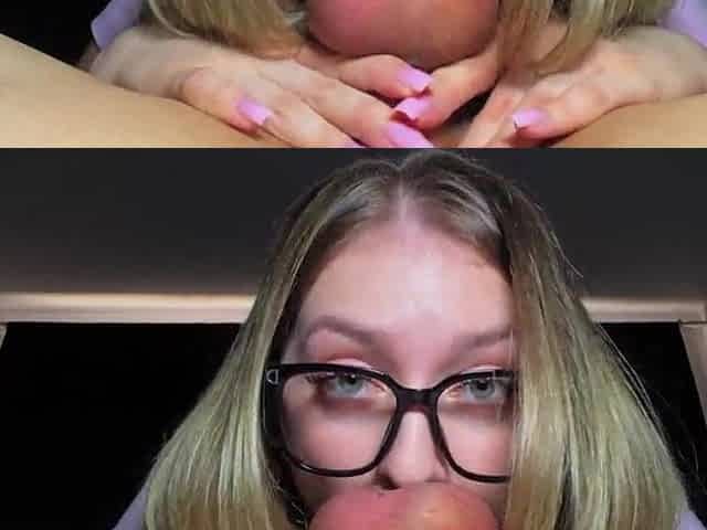 MASSIVE CUM LOAD DOWN HER MOUTH