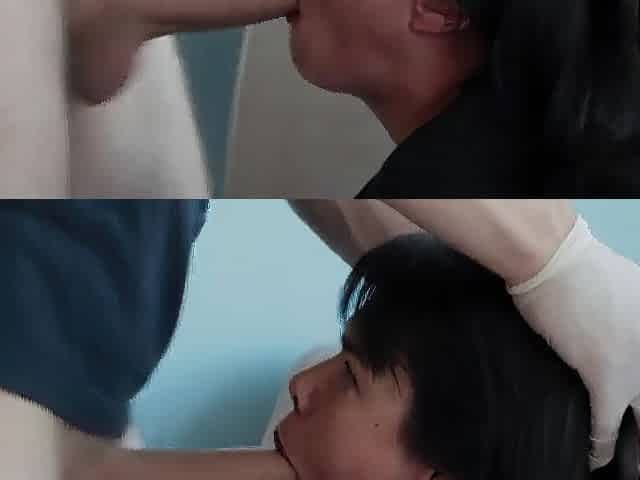 2 American boys dipping their cum gun in a wicked bushy sex bombs butt